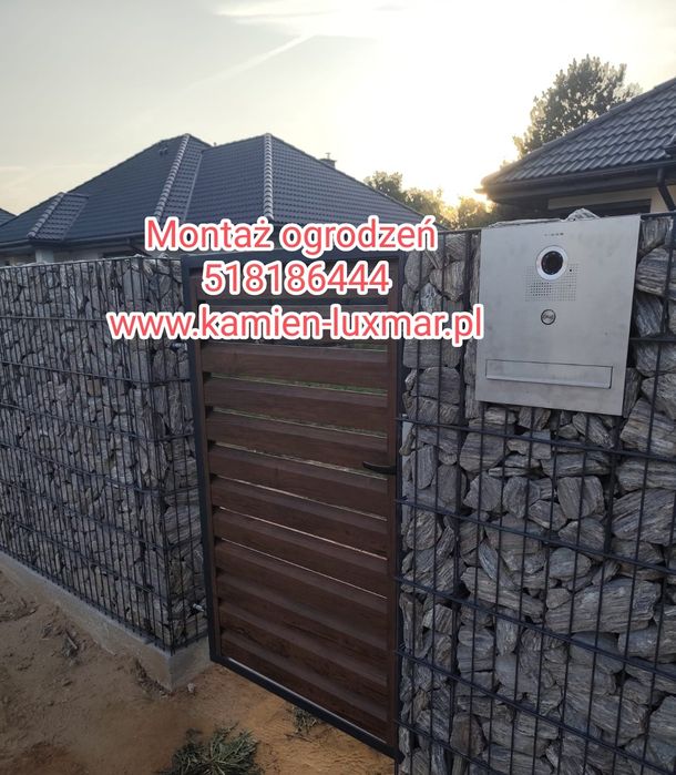 Montaż ogrodzeń Gabionowych i innych/ Gabiony