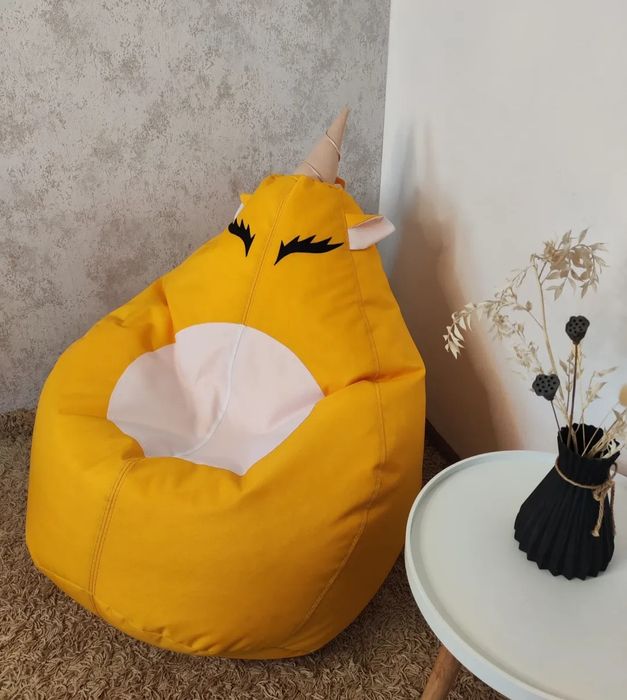 Кресло мешок зайка Віола™ детское дитяче крісло мішок пуф груша