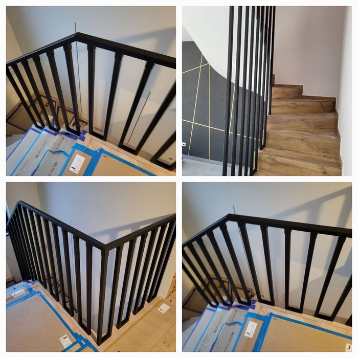 Balustrady metalowe.