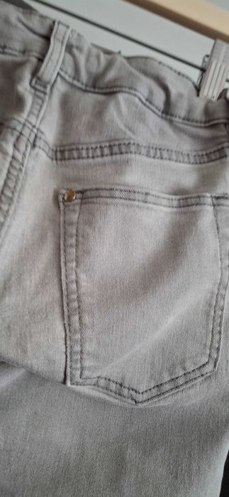 Jeans cinzentos skinny