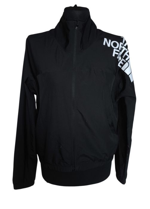 The North Face Kurtka Damska Wiatrówka Train N Logo Czarna Rozmiar S/P Stan BDB