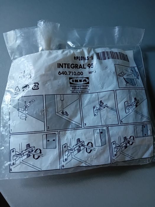 Zawias meblowy nowe Ikea