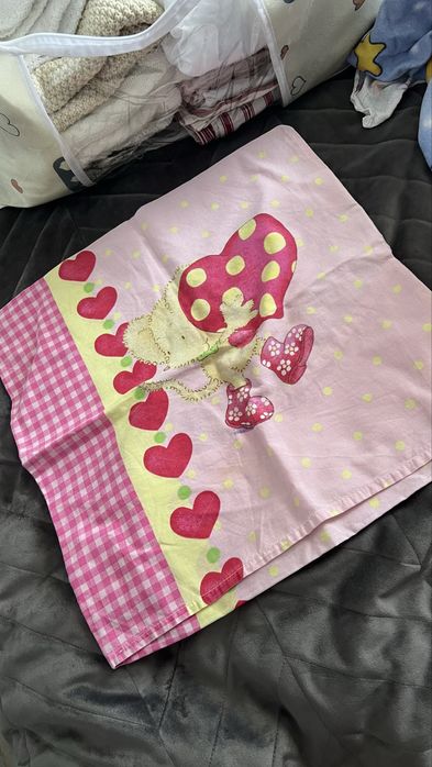 Набор детский в постель ,пеленки наволочки плед пелюшки baby born