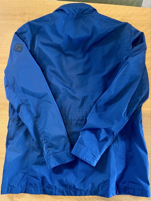 Parka ligeira azul Hackett London Tamanho L