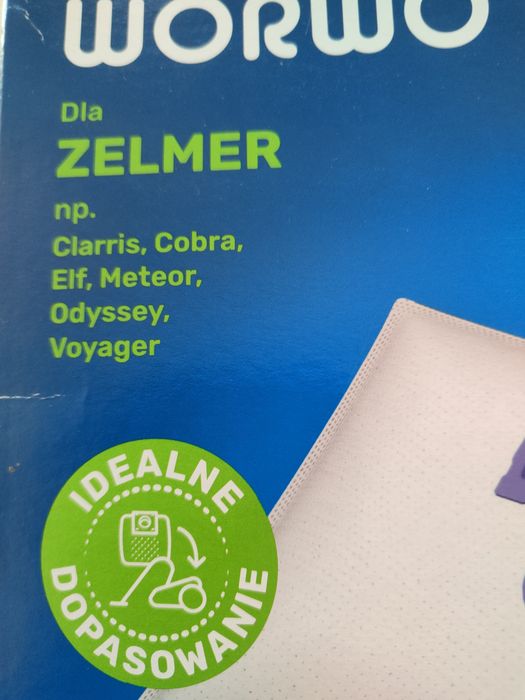 Worki do odkurzacza Zelmer, 8 sztuk