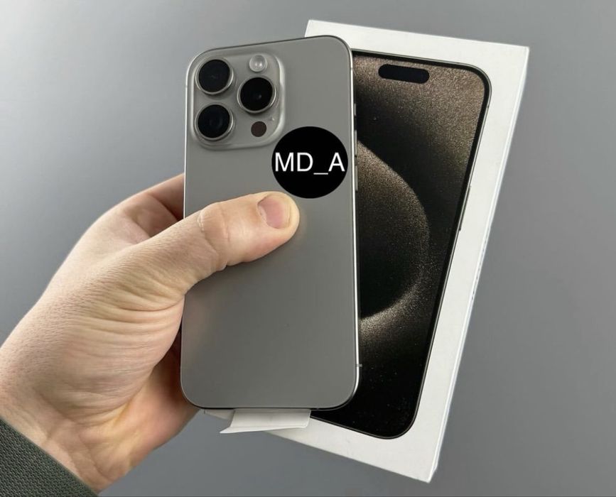 Iphone 15 pro natural titanium 256gb neverlock