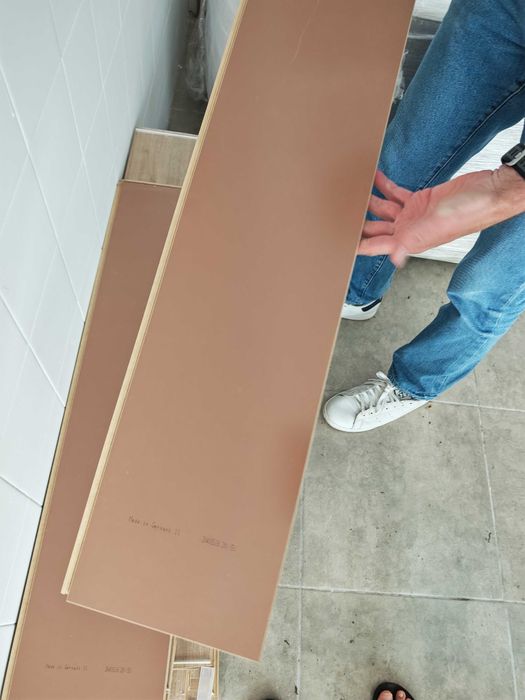 Chão Vinilico PVC novo + usado 30m2 Carvalho neutro AC5