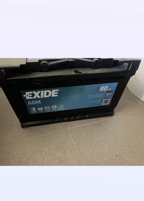 Акумулятор EXIDE AGM EK800 80Ah 800A новий