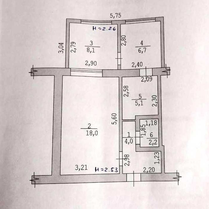2-комнатная квартира в кирпичном спецпроекте. Институт Таирова
