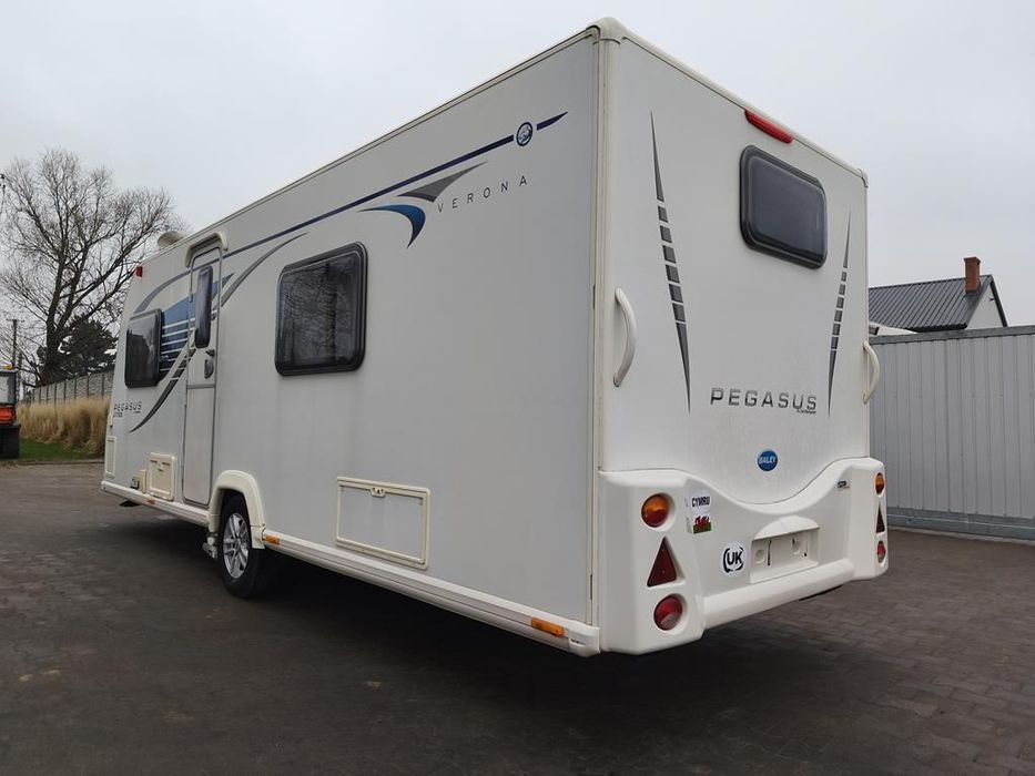 Bailey Pegasus Gt65 Verona Łoże Małżeńskie Alu Tech Bodyshell