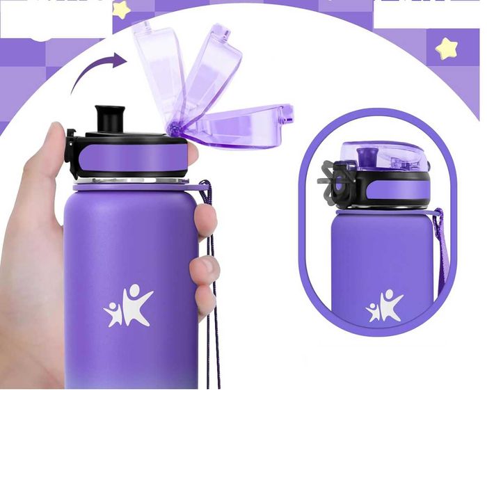 KollyKolla Butelka Termiczna na wodę  stal nierdzewna bez BPA 500 ml