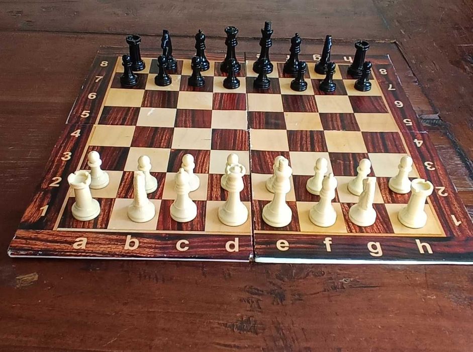 Vários jogos de xadrez