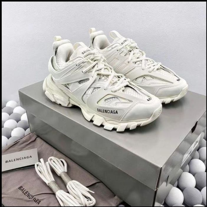 Кросівки Balenciaga track led/ баленсиага трак лед/ лед траки/ runner/ 3XL/ ранери/ офф вайт/ off white brb/ be right back/ lanvin carb