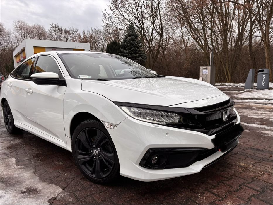 Honda Civic X 2020, 1.5 turbo, 76 tys km, krajowy