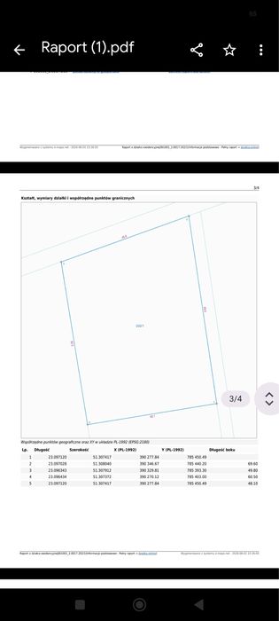 Działki pod zabudowe 31a + 35a – pohled 4