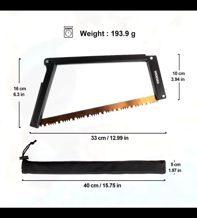 Пилка складна, портативна; тактична;  точилка складна алмазна