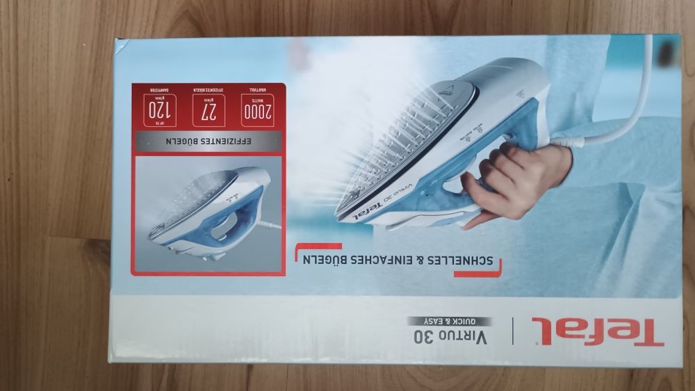 Nowe żelazko Tefal Virtuo 30 FV2C41