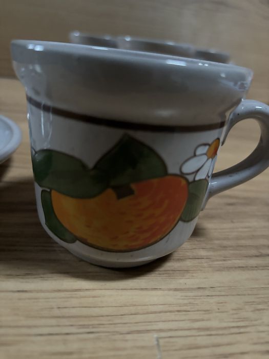 Piękne kubki ze spodkami .!