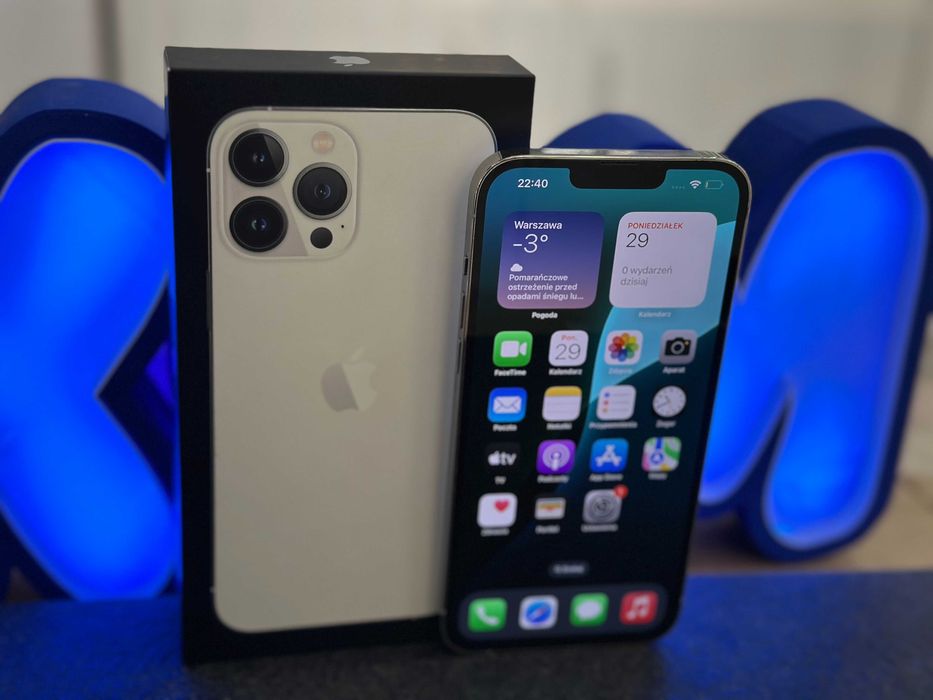 Smartfon Apple iPhone 13 Pro Max 5G 128GB 6.7'' 120Hz Silver / RATY