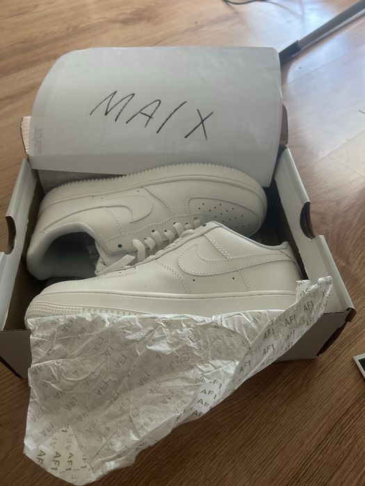 Biale buty nike af1