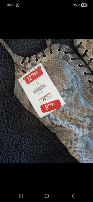 Vestido justo, tamanho s berska