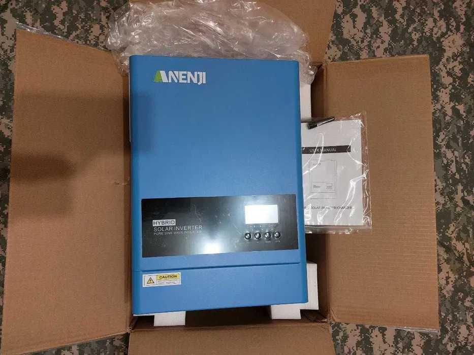 Гибридный Инвертор солнечный ANENJI 6200W 48V Powmr Anern Easun +WI-FI