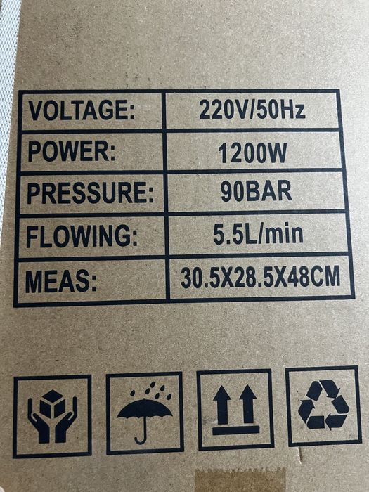 Maquina alta presao  boa para lavagens