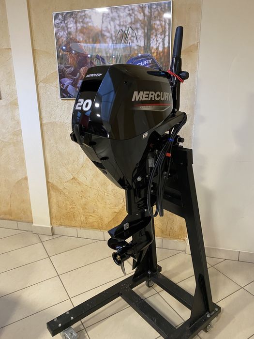 Nowy silnik zaburtowy Mercury F20 ELH rumpel OD RĘKI