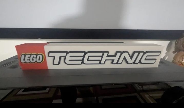 Placa Decorativa LEGO Technic
