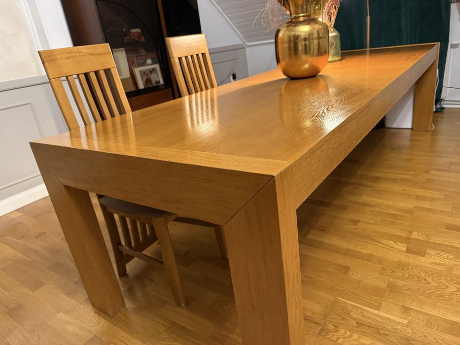 Stół dlugosc 320cm x szerokosc 100cm x wysokosc  78cm