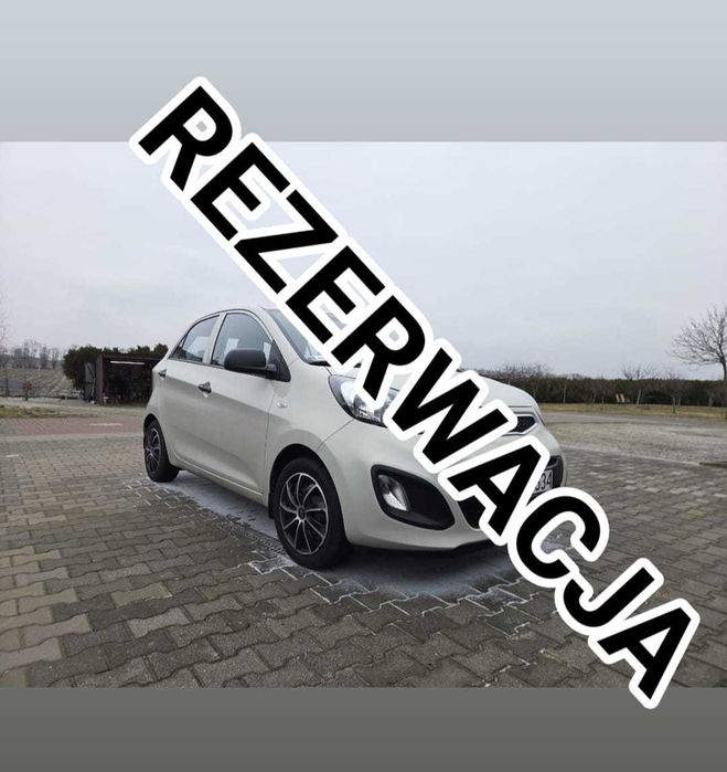 KIA Picanto Salon Polska Klima 2 kpl opon niski przebieg 70tys 4 drzwi