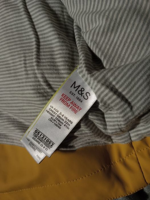 Kurtka przeciwdeszczowa gumowa M&S