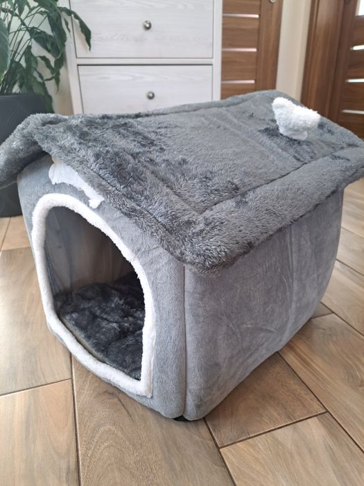 Pluszowy Domek dla kota Buda dla psa 778
