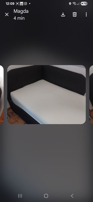 Łóżko jednoosobowe