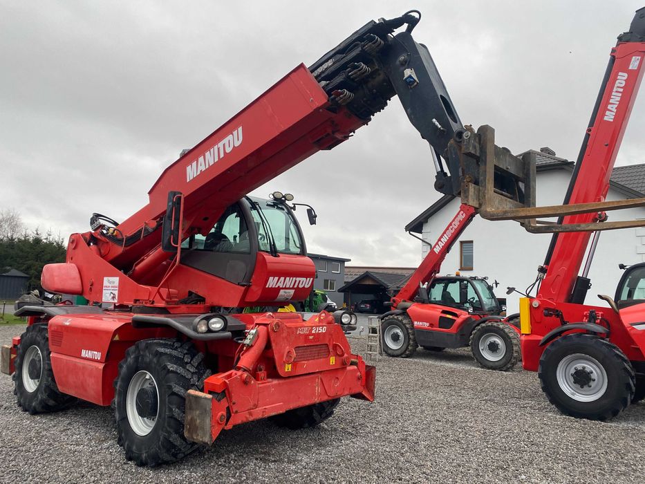 Ładowarka Manitou MRT 2150 Privilege Rok 2008 Ważne UDT