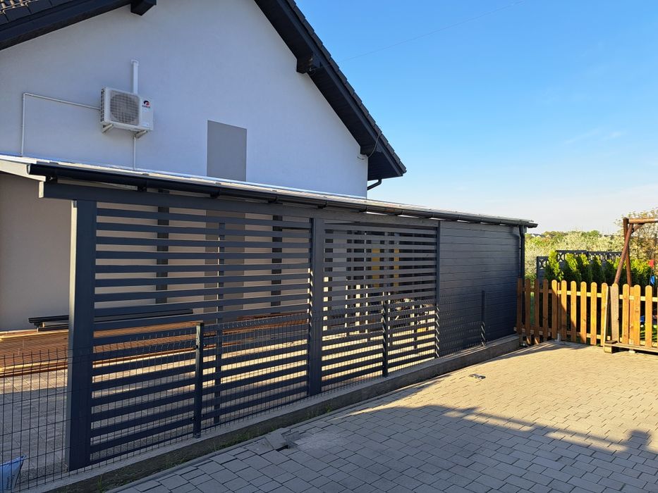 Zadaszenia tarasów wiaty pergole zabudowa tarasu taras drewniany