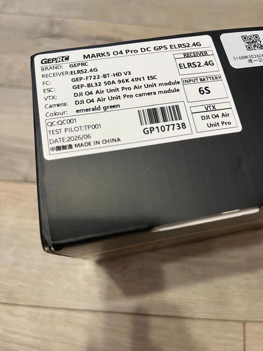 GepRC Mark5 DC o4 Pro elrs gps - dron FPV