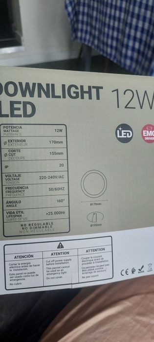 Focos led pack 3 branco 4000k