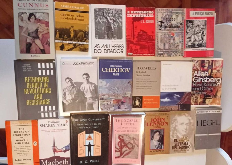 Livros: ciências sociais, filosofia, outros, etc (Novos preços!)