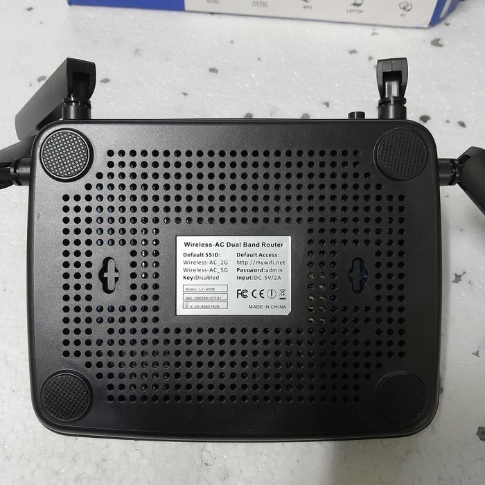 Бездротовий роутер PIX-LINK LV-AC06 AC1200M