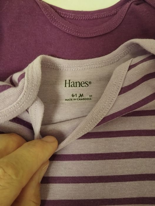 Одяг на дівчинку Hanes 6-12 місяців