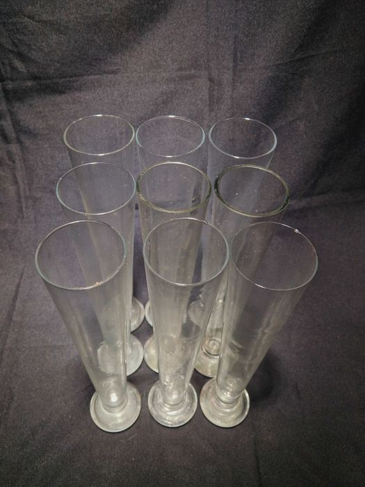 9* Vasos de Vidro para Flores