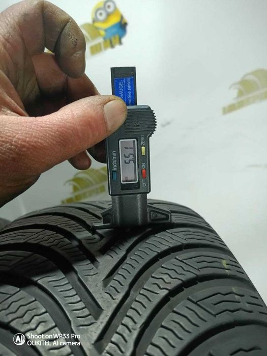 Шини Michelin 205/55R16. 4шт. Зима 2024р (0133)