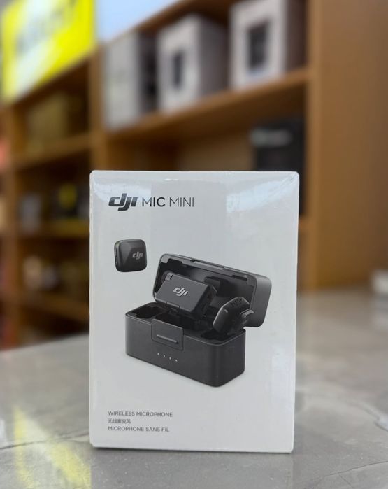 Мікрофонна радіосистема DJI Mic Mini (2TX + 1RX + Charging Case)