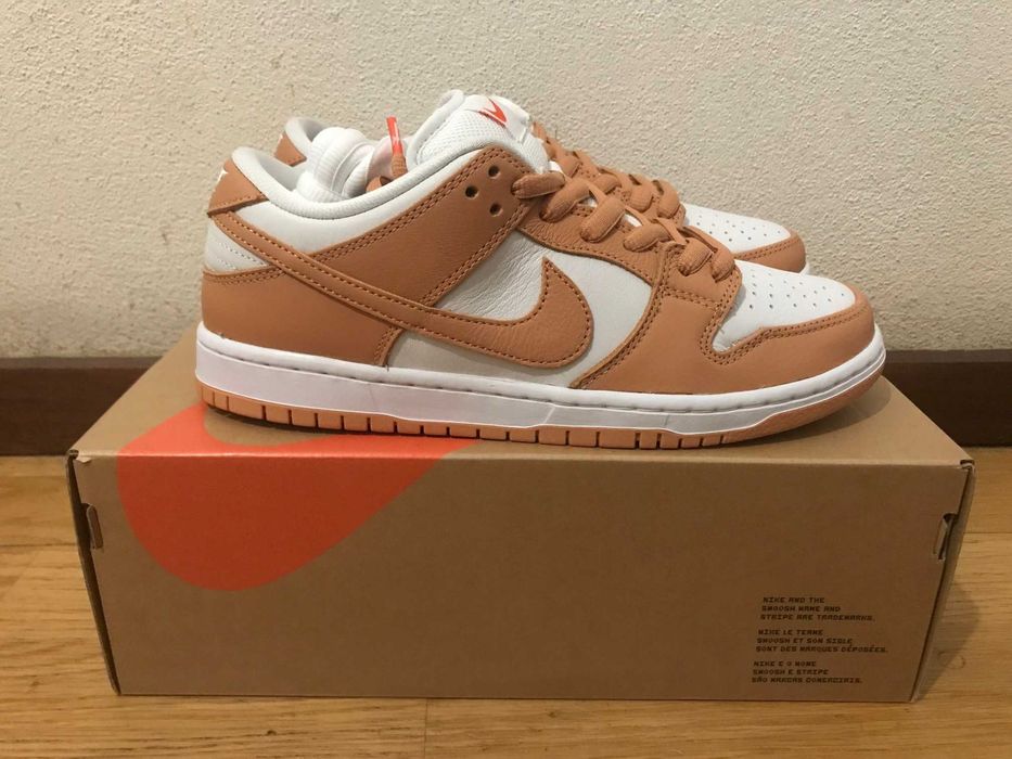 Nike SB Dunk Low Pro ISO Light Cognac US8 41 EU