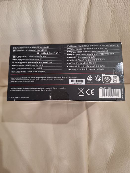 Uchwyt do telefonu bezprzewodowa ładowarka do telefonu TnB