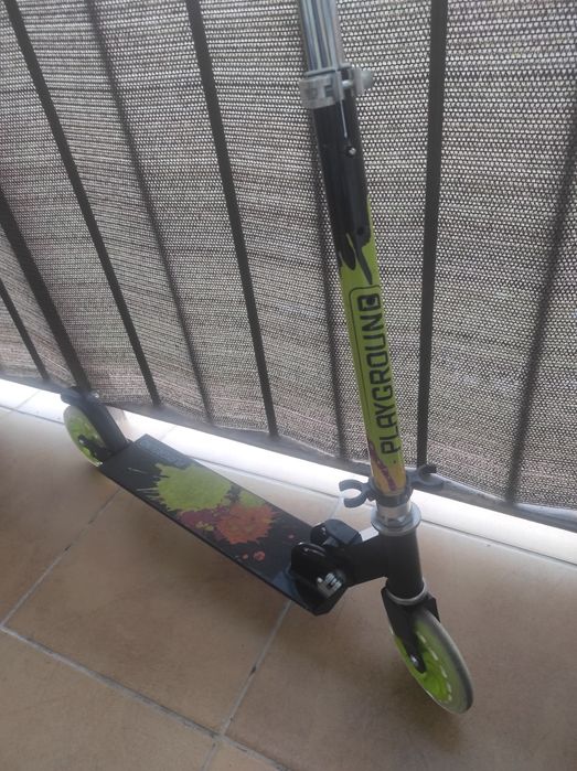 Hulajnoga playground, kółka świecące LED