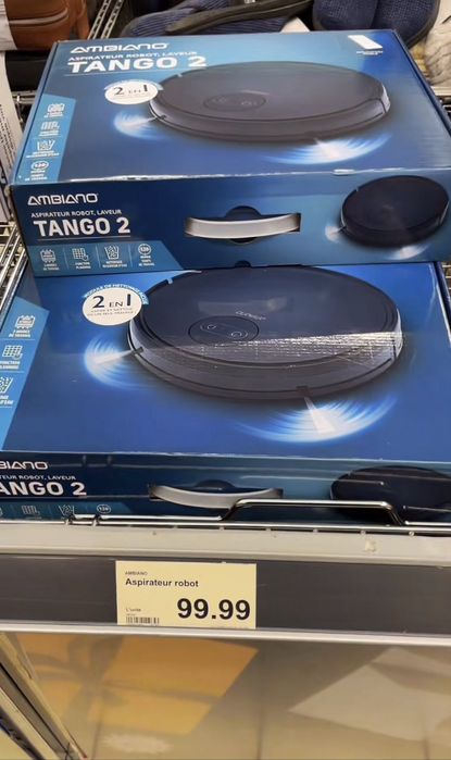 Робот пилесос миючий Ambiano tango2