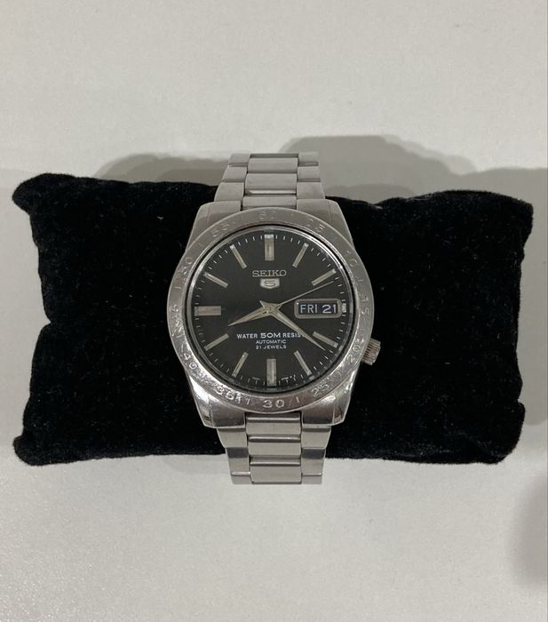 Relógio Seiko Série 5 Automático preto