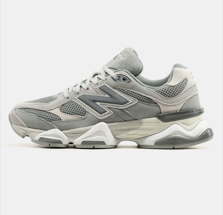Кросівки Жіночі Чоловічі New Balance 9060 Light Grey 36-45 Топ